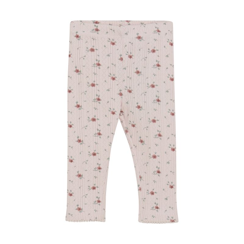 Tights pointelle veiled rose
