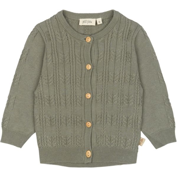 Cardigan moss green