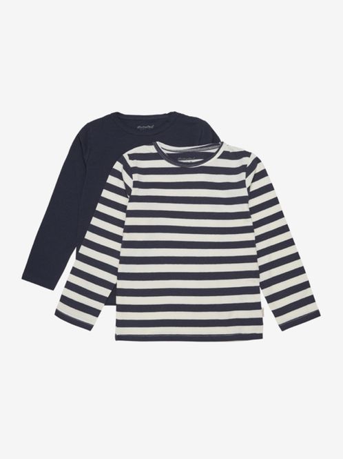 Hovedbilde Minymo langemet genser 2 pk - blå