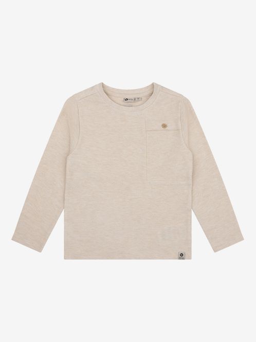 Hovedbilde LS genser pocket beige