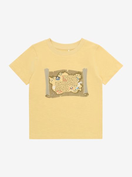 T-skjorte skattejakt yellow