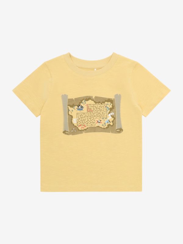 T-skjorte skattejakt yellow
