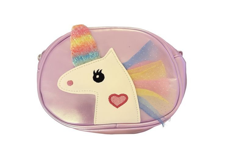 Unicorn veske lilla